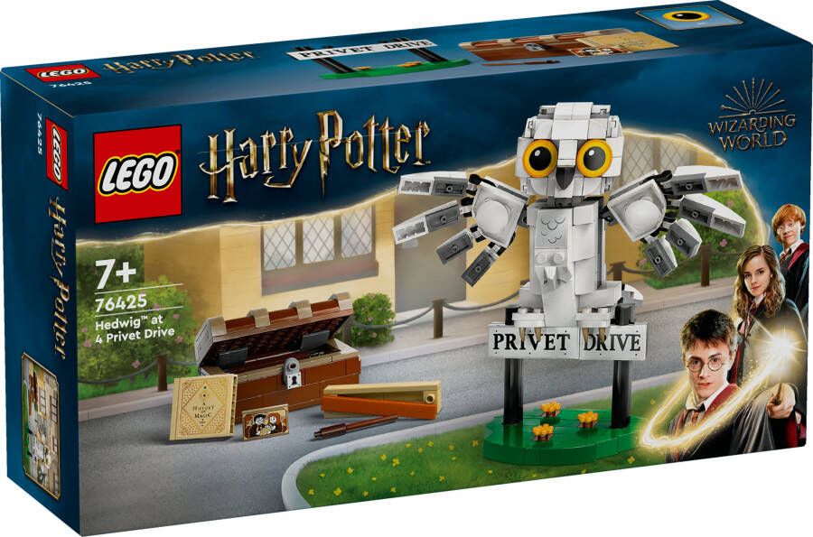 LEGO Harry Potter 76425 sneeuwuil Hedwig™ bij Ligusterlaan 4