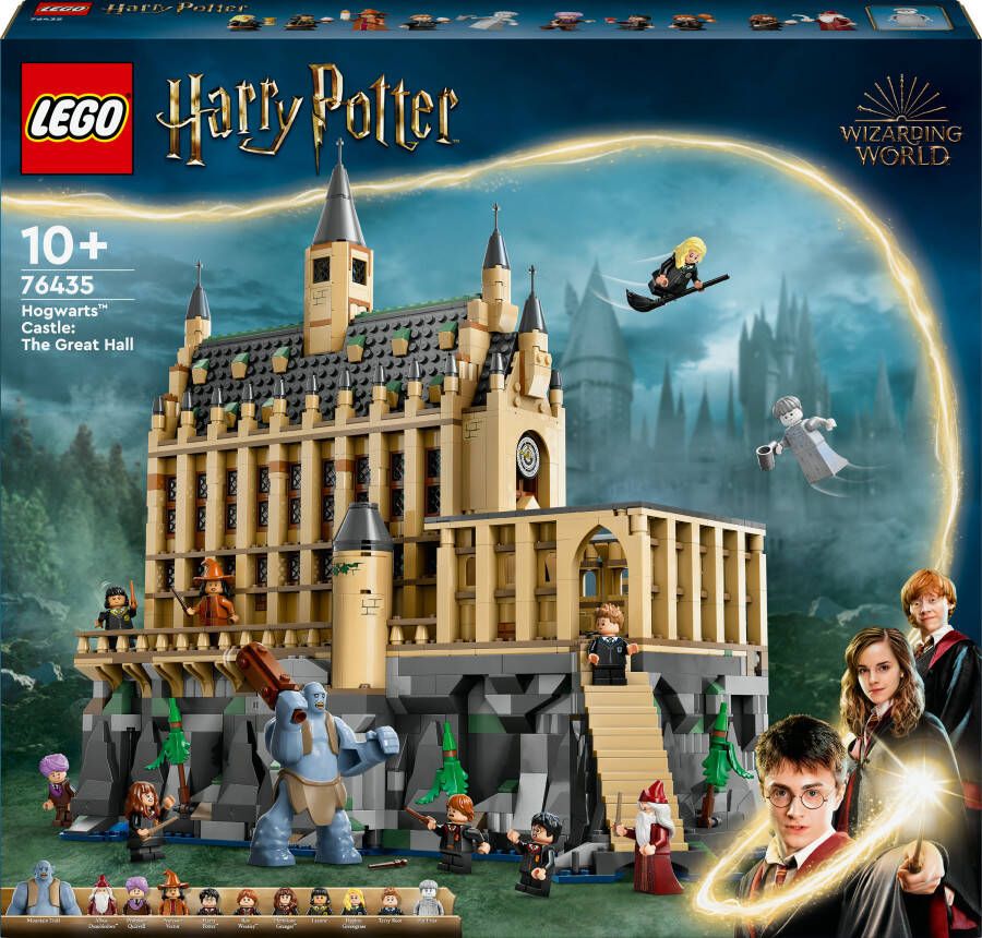 LEGO Harry Potter Kasteel Zweinstein: de Grote Zaal Speelgoed voor Kinderen 76435 - Foto 2