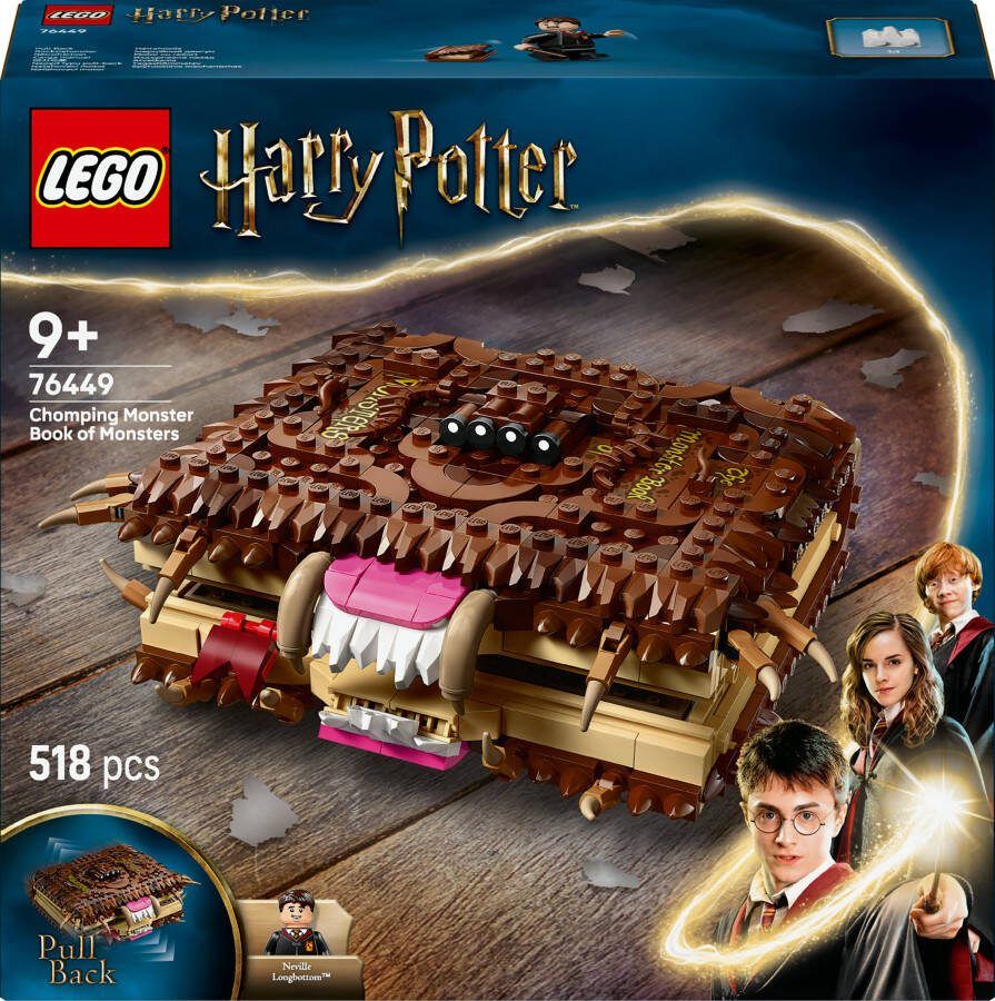 LEGO Harry Potter 76449 bijtend monster boek der monsters - Foto 2