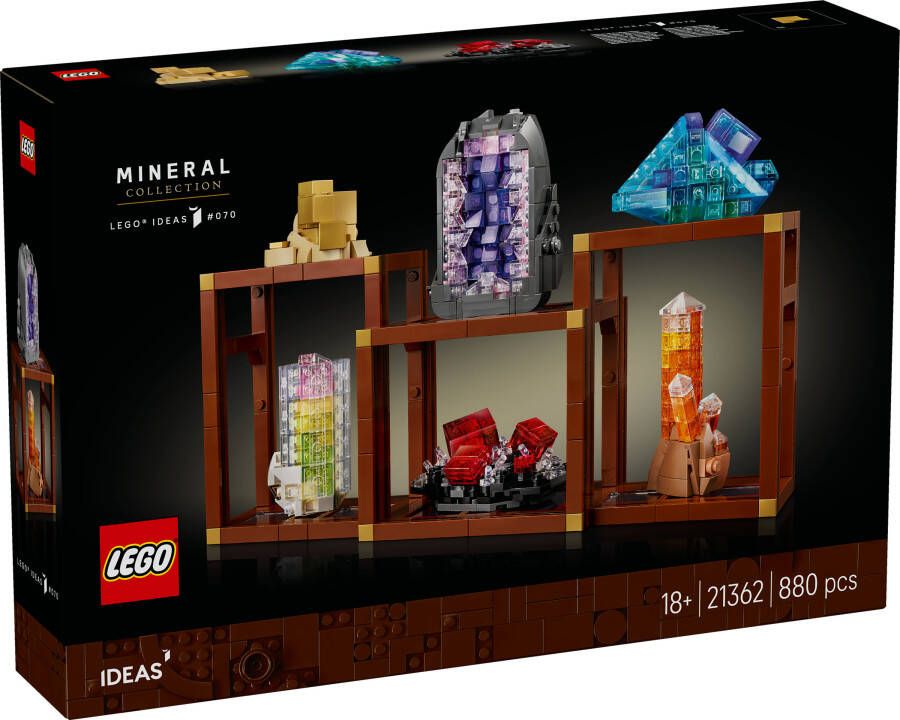 Lego Ideas Mineralenverzameling 21362