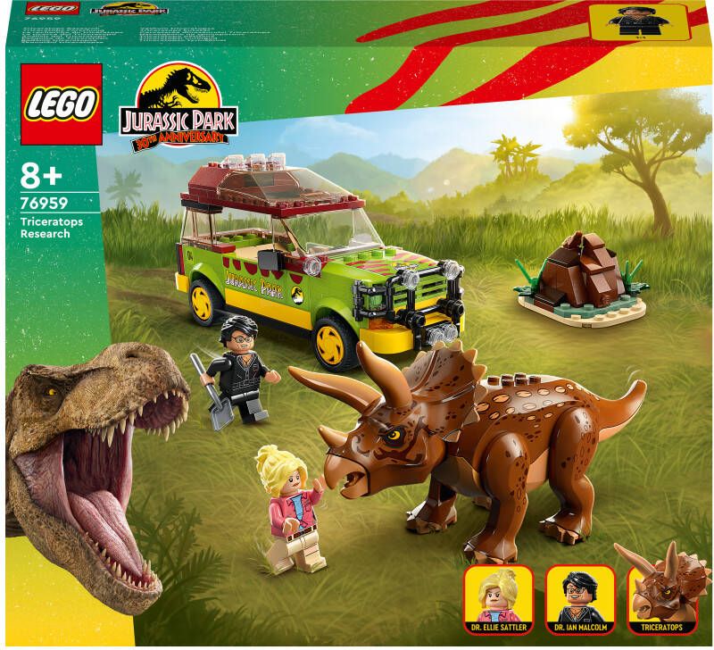 LEGO Jurassic World 76959 Triceratops-onderzoek