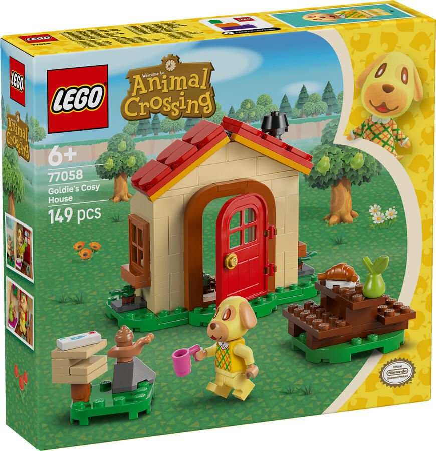 LEGO Animal Crossing Goldies knusse huisje 77058