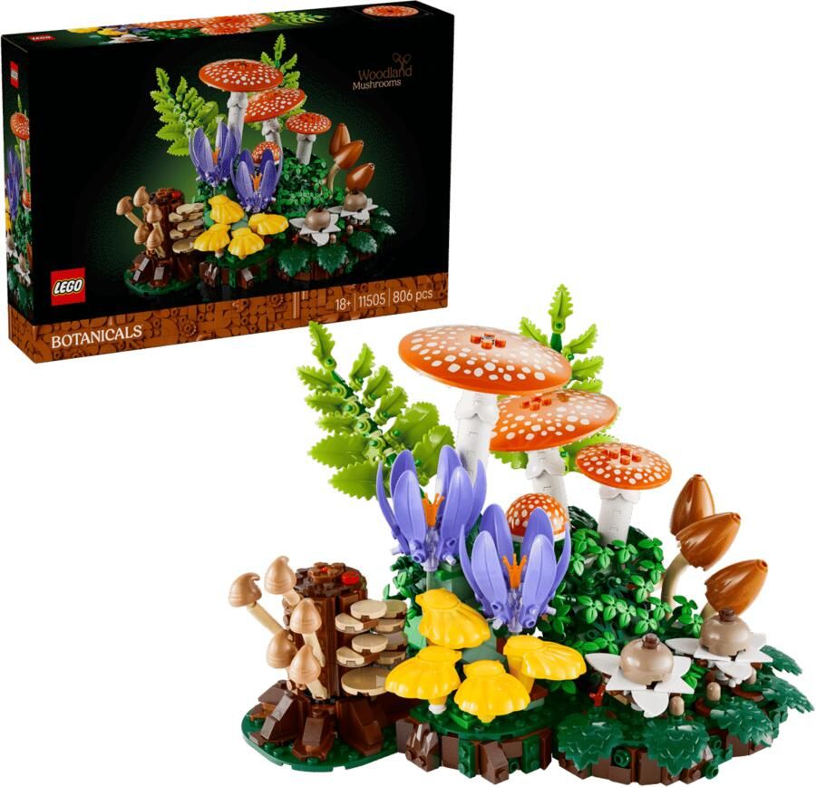 LEGO Botanical Collection Bospaddenstoelen 11505