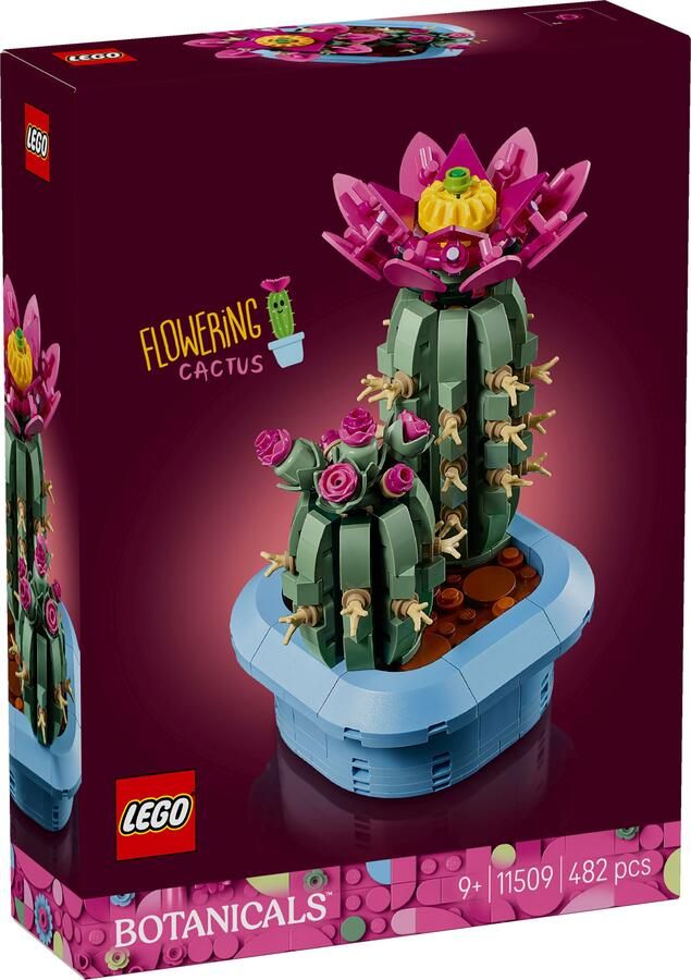 LEGO Botanical Collection Bloeiende Cactus Planten Decoratie Set 11509