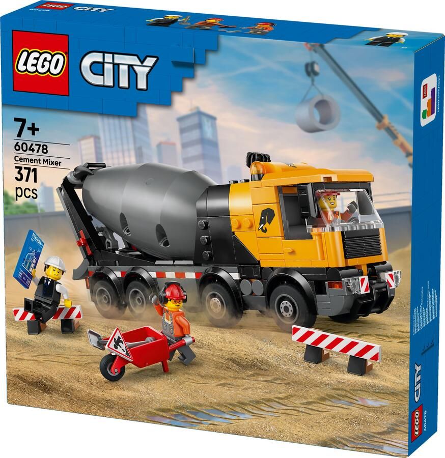 LEGO City 60478 stadsbetonmolen