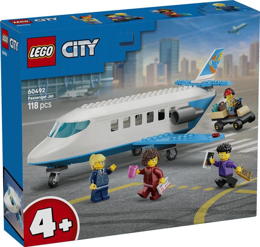 Lego City Passagierstoestel 60492 - Foto 2