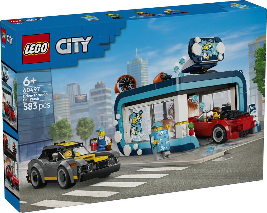 LEGO City 60497 autowasstraat