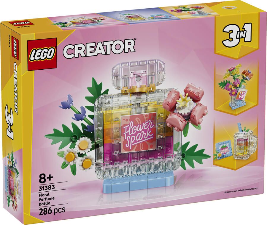 LEGO Creator 31383 parfumflesje met bloemversiering