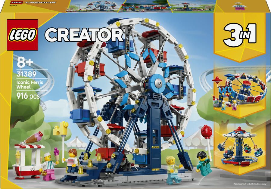 Lego Creator 3-in-1 Klassiek Reuzenrad 31389 - Foto 2