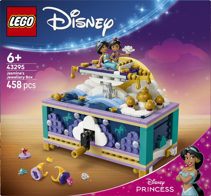 LEGO Disney Princess 43295 Jasmine's sieradendoos
