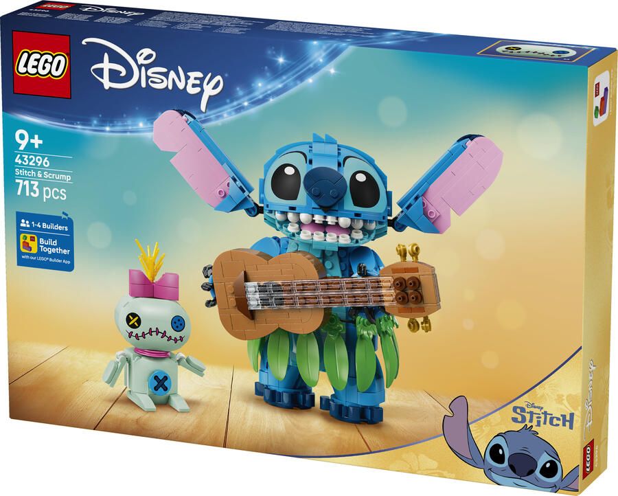 LEGO Disney Princess 43296 Stitch en Scrump