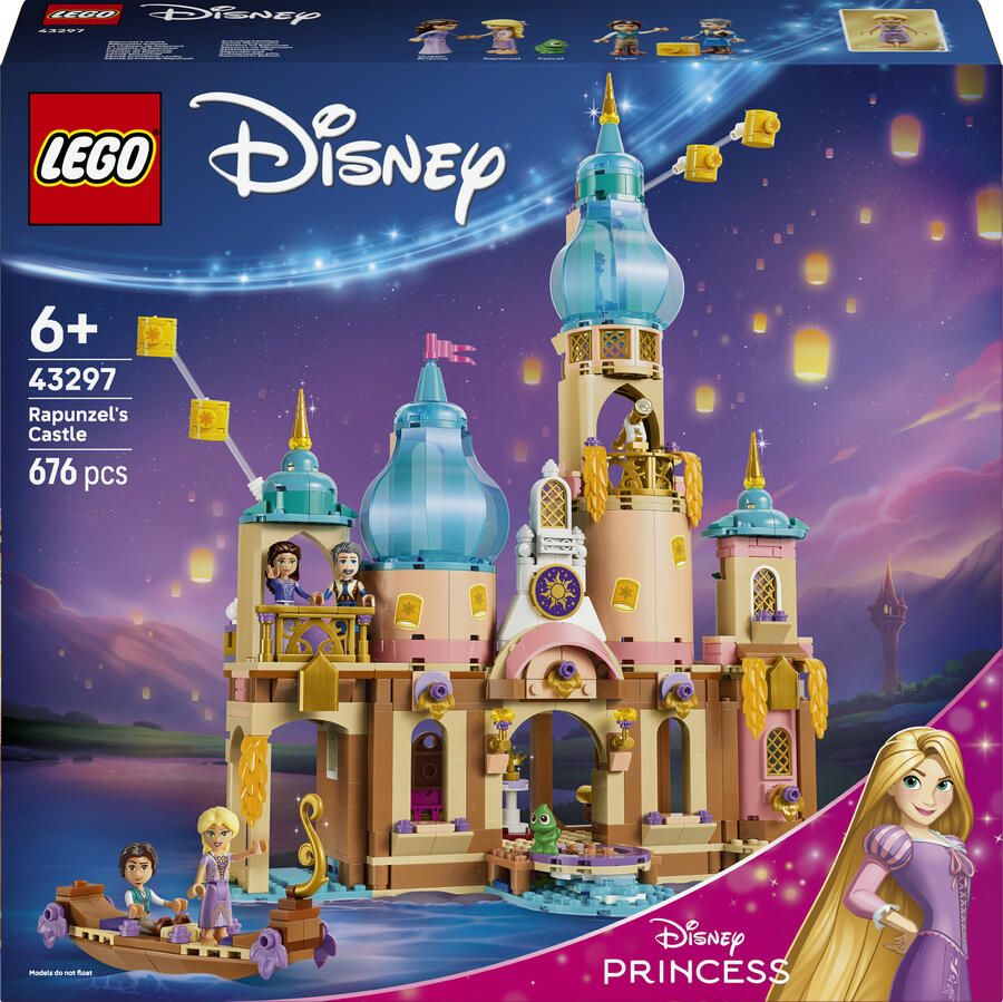 LEGO Disney Princess 43297 kasteel van Rapunzel