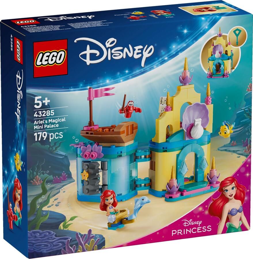 LEGO Disney Ariëls Magische Minipaleis Bouwpakket 43285