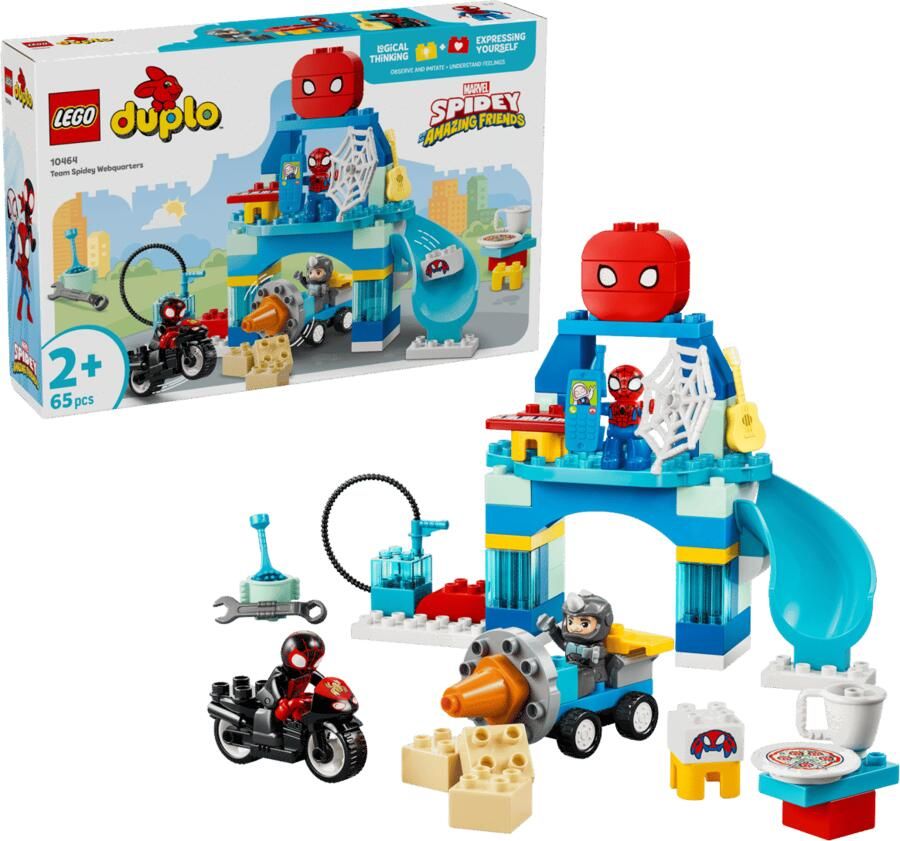 LEGO DUPLO 10464 hoofdkwartier van Team Spidey