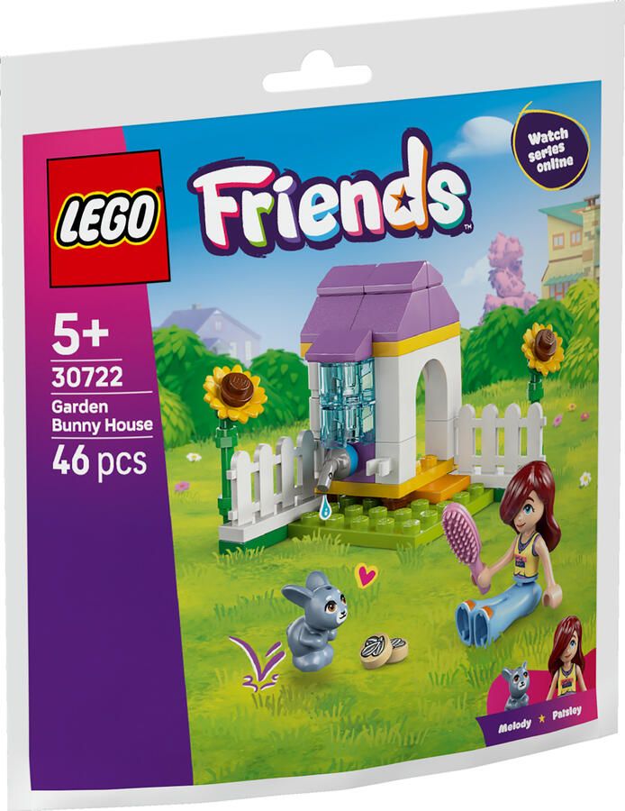 LEGO Friends 30722 tuin met konijnenhok
