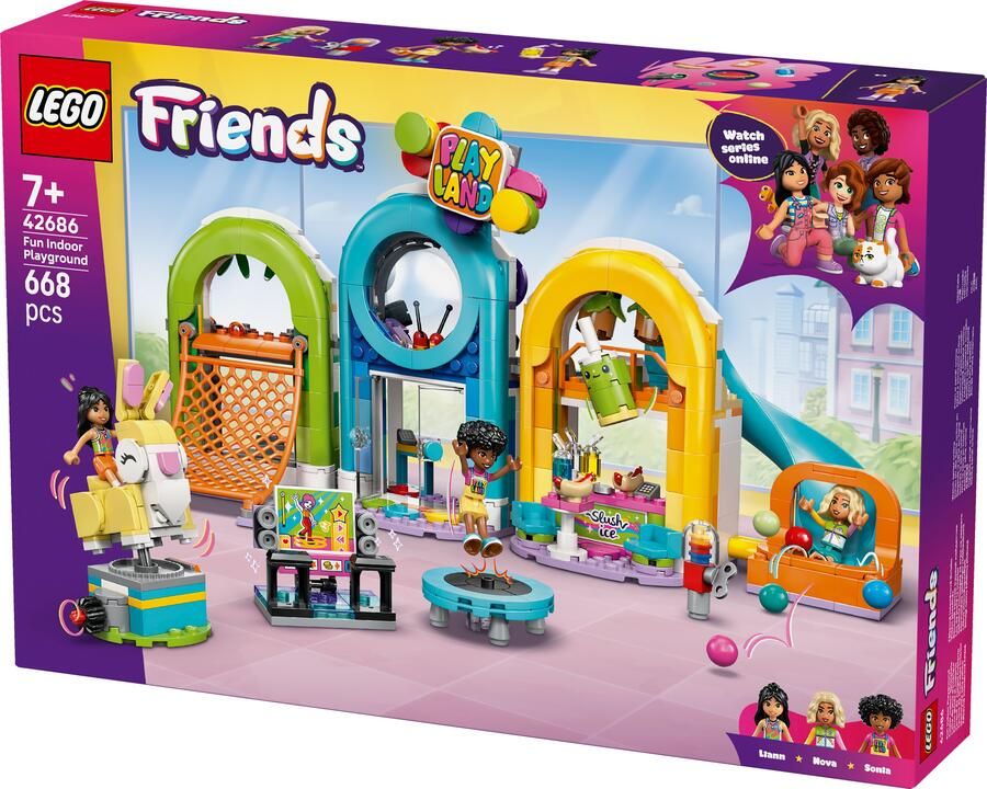 LEGO Friends Binnenspeeltuin Speelgoed voor Kinderen 42686