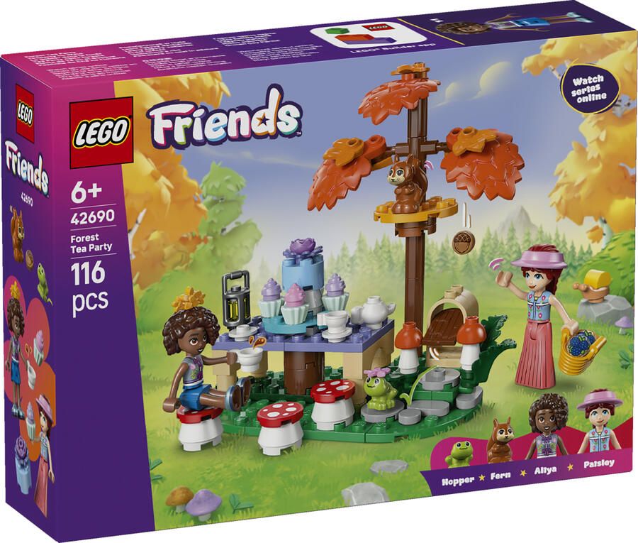 LEGO Friends 42690 theekransje in het bos