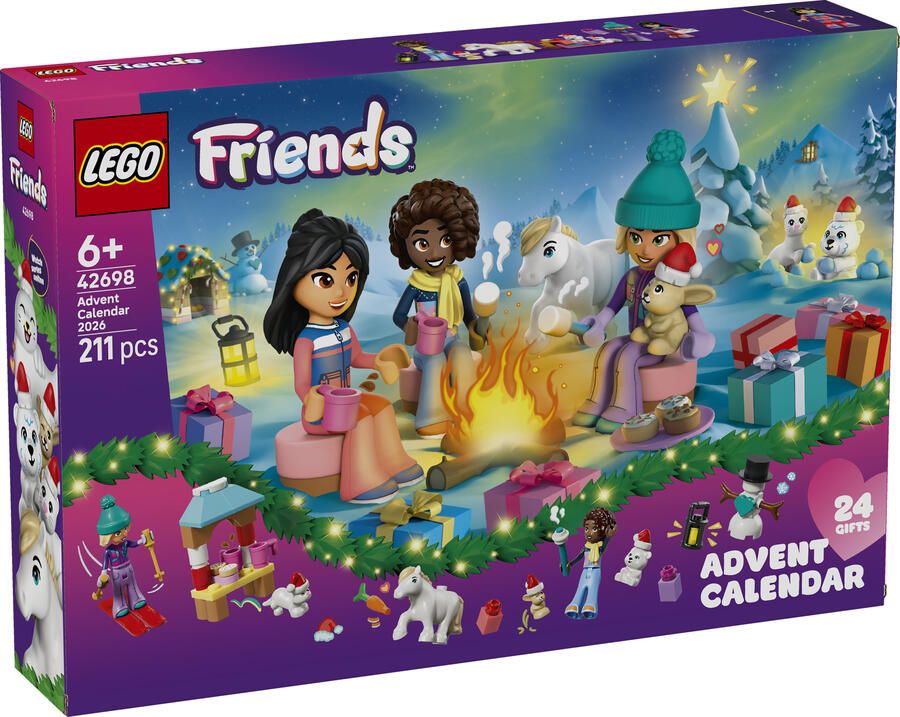 LEGO Friends Adventskalender 2026 Kerst Speelgoed 42698