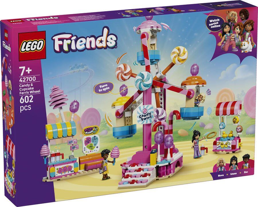 Lego Friends Reuzenrad van Snoep en Cupcakes 42700 - Foto 2