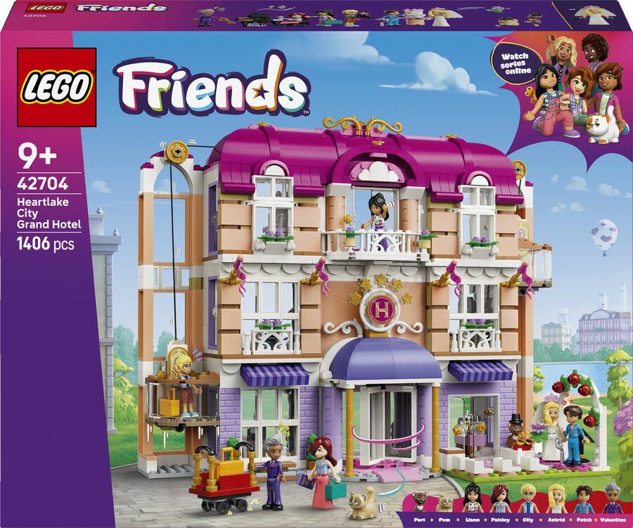 LEGO Friends 42704 het grote hotel van Heartlake City - Foto 2