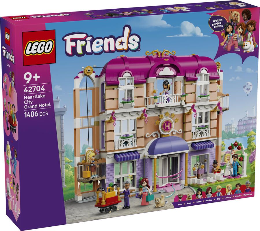 LEGO Friends 42704 het grote hotel van Heartlake city