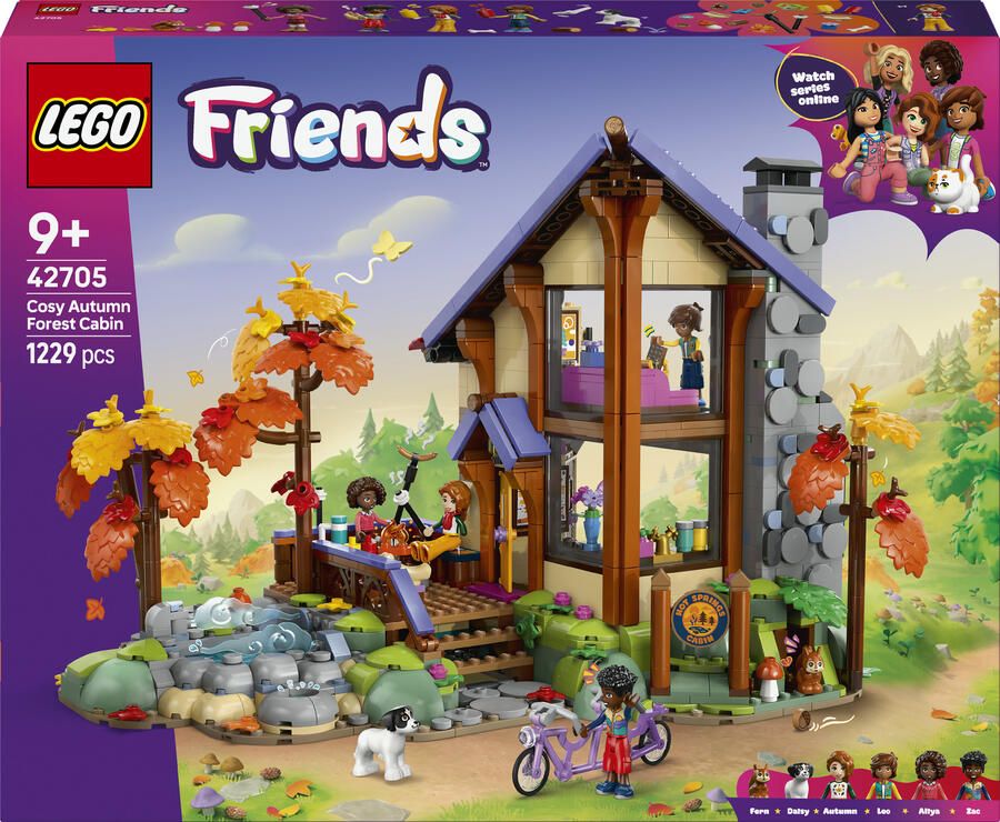 Lego Friends Gezellige Boshut in de Herfst 42705 - Foto 2