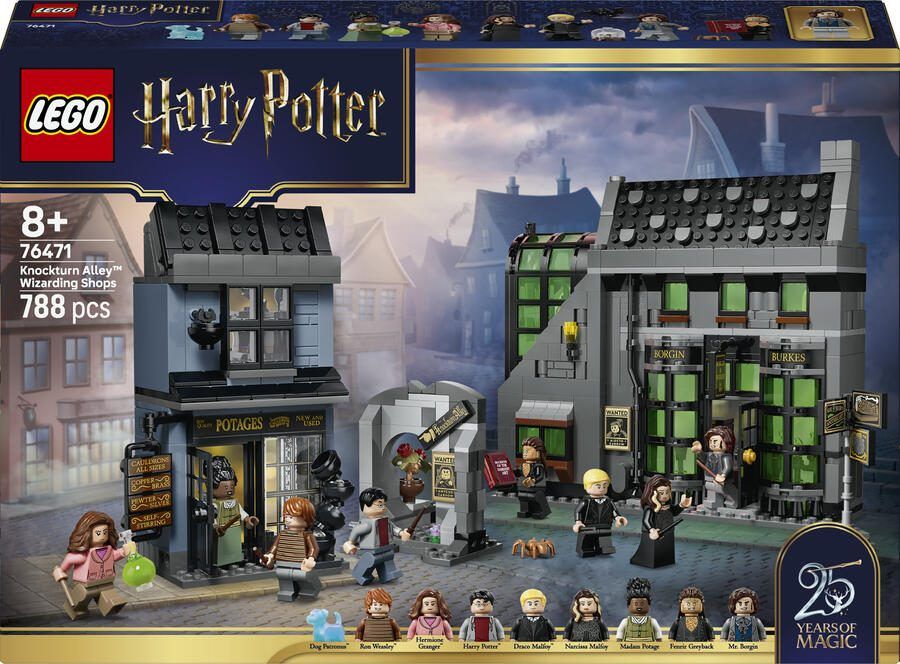 Lego Harry Potter Verdonkeremaansteeg Tovenaarswinkels 76471 - Foto 2