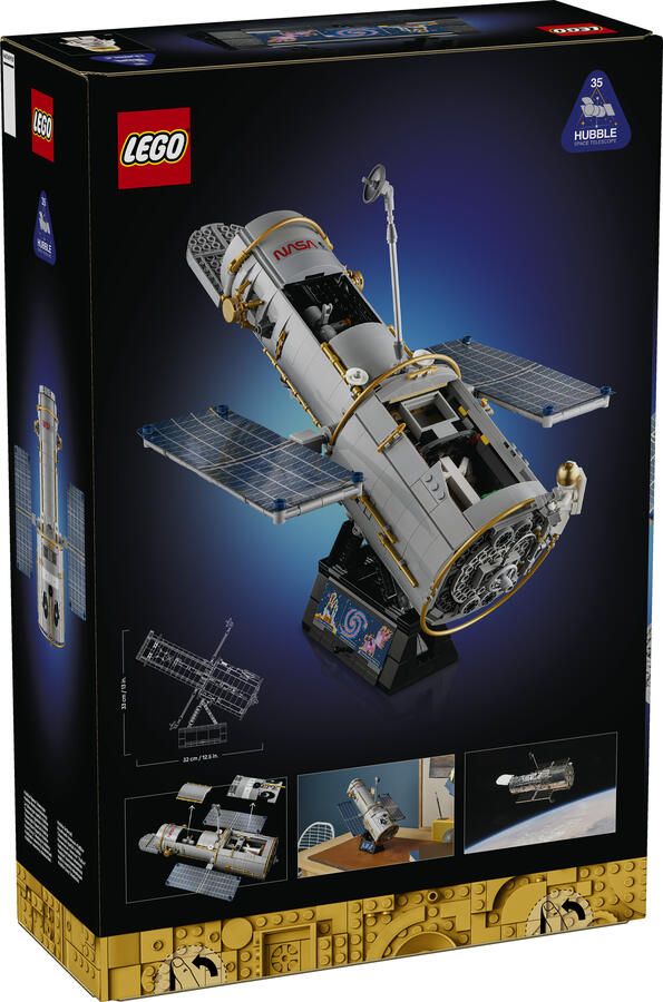 LEGO Icons Ruimtetelescoop Hubble Bouwpakket voor Volwassenen 11382