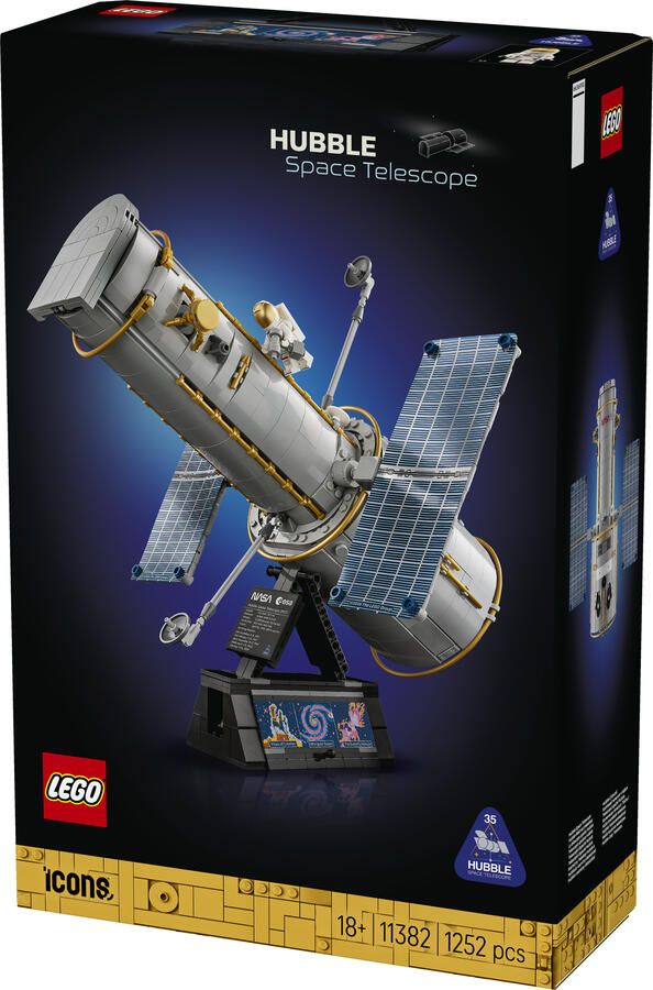 LEGO Icons Ruimtetelescoop Hubble Bouwpakket voor Volwassenen 11382