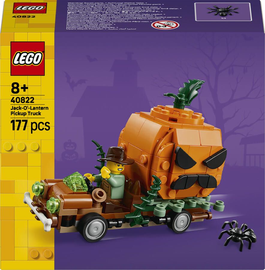 LEGO Seasons and Occasions Griezelpompoentruck Halloween Bouwpakket 40822