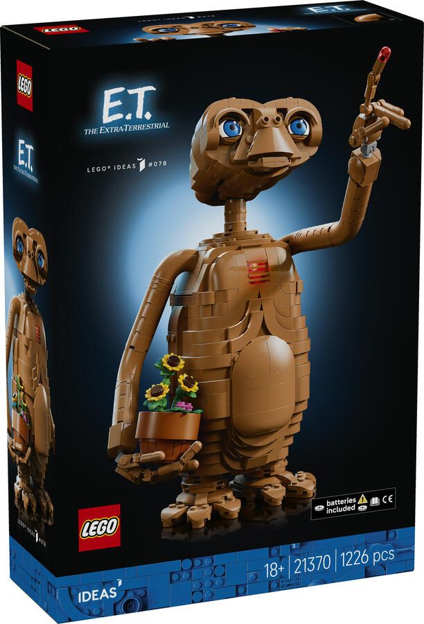 LEGO IDEAS E.T. the Extra-Terrestrial Bouwpakket 21370