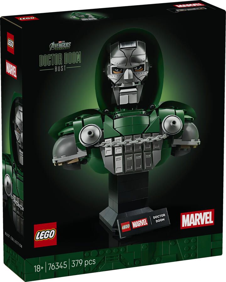 LEGO Marvel Doctor Doom Buste Bouwpakket 76345