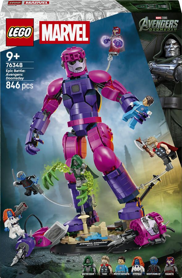 LEGO Marvel Avengers Ultieme Strijd: Avengers: Doomsday Bouwpakket 76348 - Foto 2