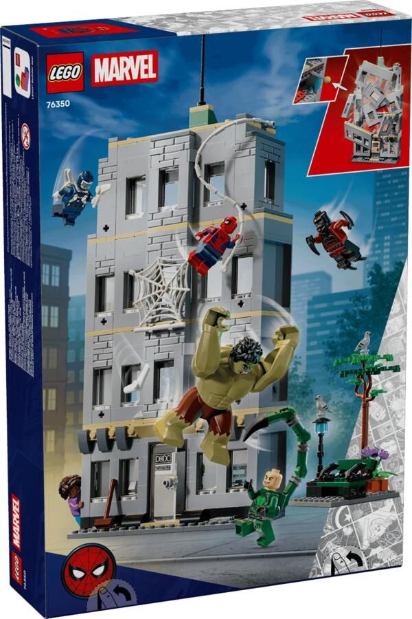 LEGO Super Heroes Spider-Man vs. Hulk ultieme confrontatie 76350