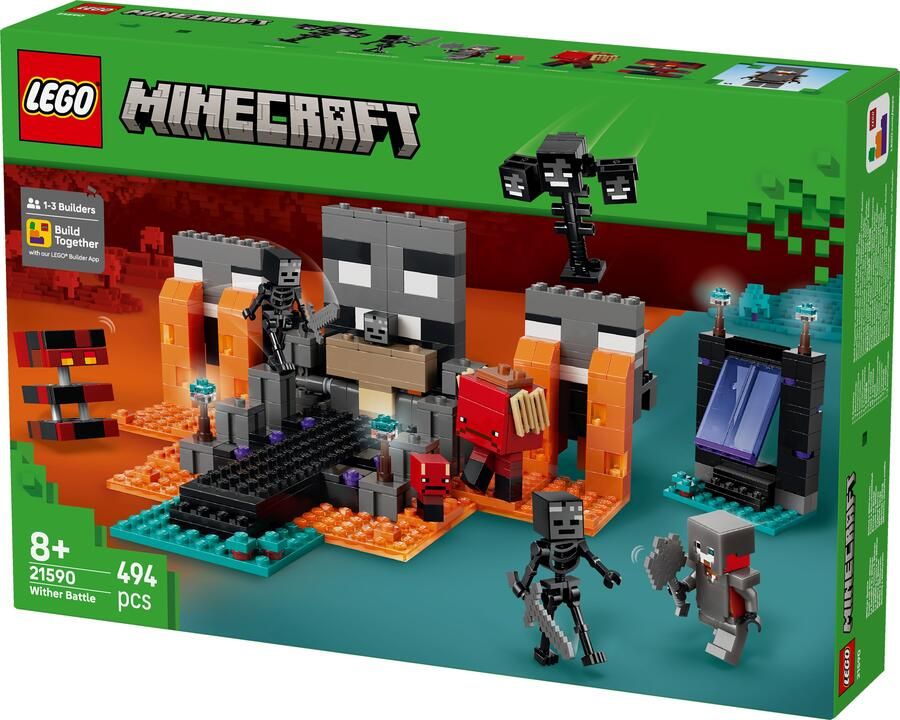 LEGO Minecraft De Wither-Strijd Speelgoed 21590 - Foto 2