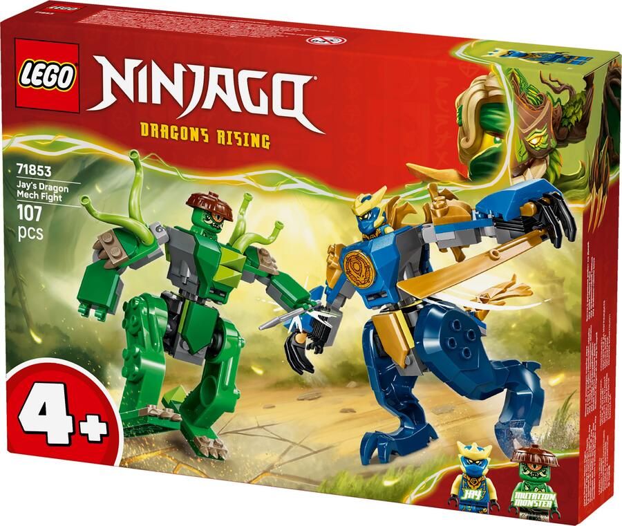 LEGO Ninjago Jay's Drakenmechastrijd Draken Speelgoed 71853