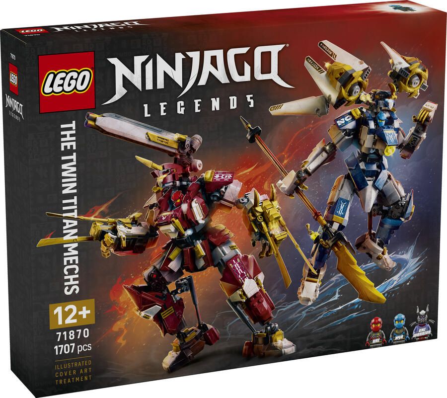 LEGO Ninjago 71870 de twee torenhoge Mecha - Foto 2