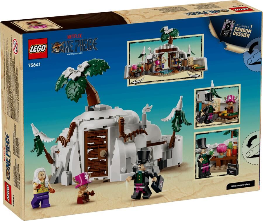 LEGO One Piece De Schuilplaats van Dr. Hiriluk Bouwpakket 75641