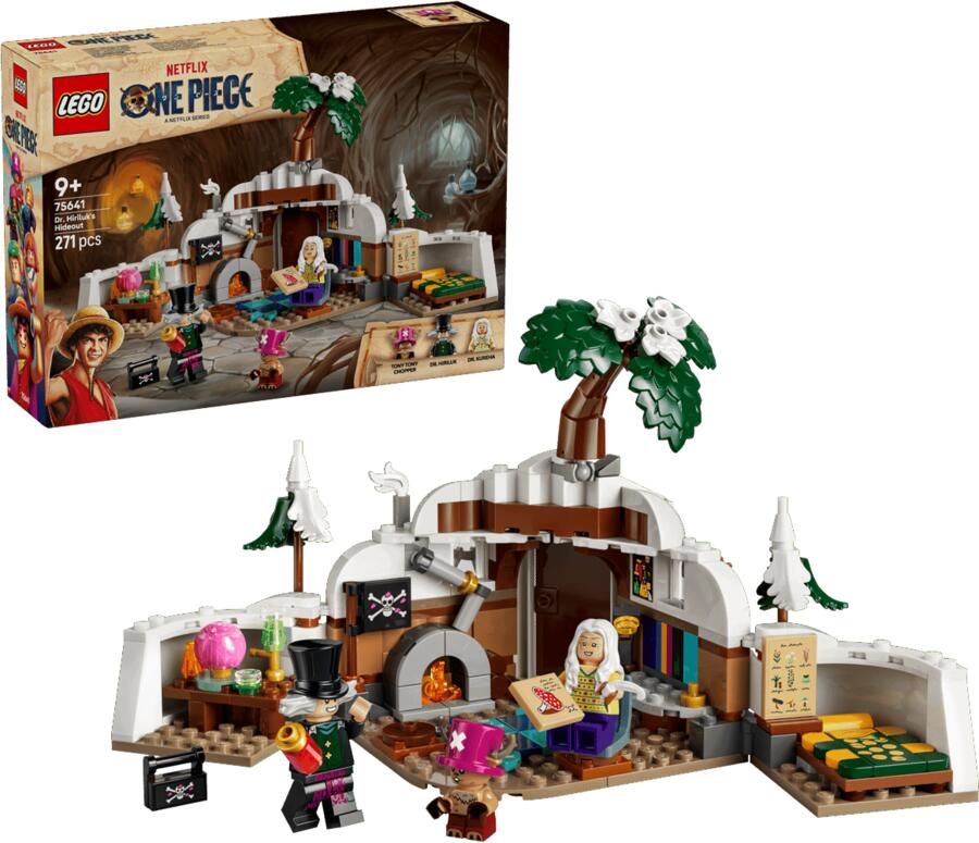 LEGO One Piece De Schuilplaats van Dr. Hiriluk Bouwpakket 75641