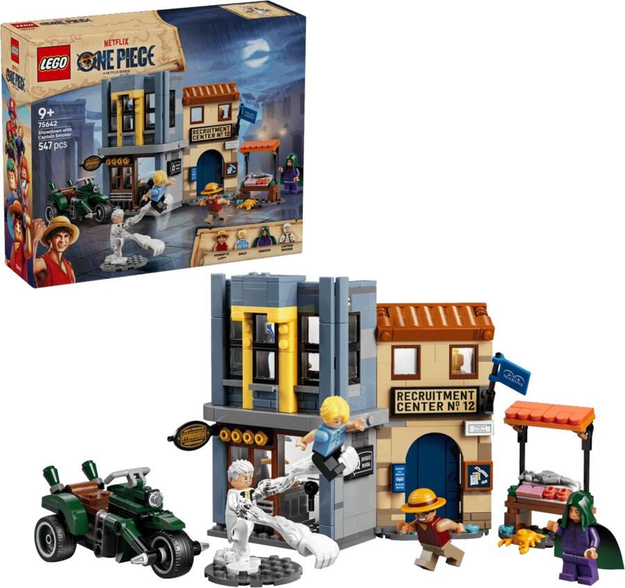 LEGO One Piece Confrontatie met Kapitein Smoker Speelgoed 75642 - Foto 2
