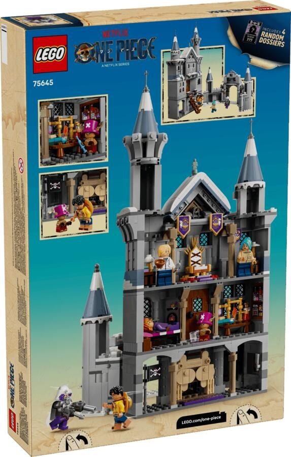 LEGO One Piece Slag bij Kasteel Drum Piraten Speelgoed 75645 - Foto 2