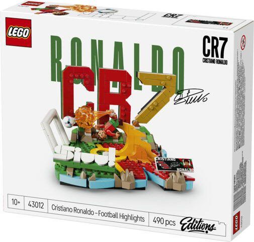 LEGO Editions Sports Cristiano Ronaldo – Voetbalhoogtepunten CR 7 Set 43012