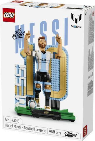 LEGO Editions Sports Lionel Messi – Voetballegende Voetbal Set 43015 - Foto 2