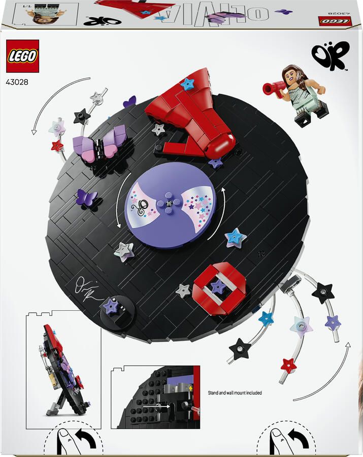 LEGO Editions Music Olivia Rodrigo's Vinylplaat Bouwpakket voor Kinderen 43028