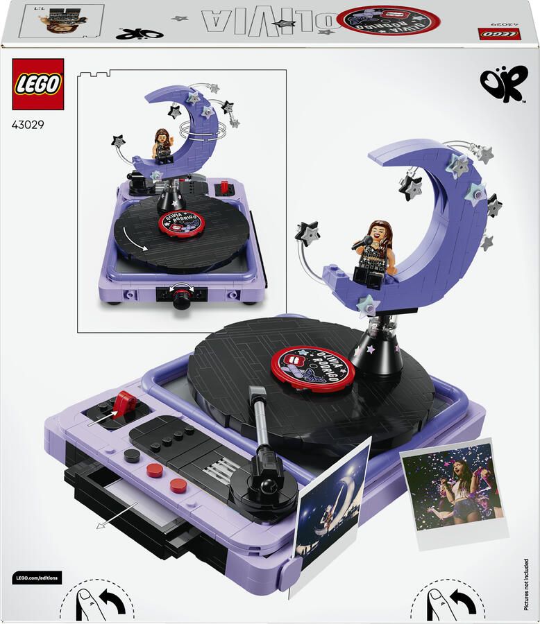 Lego Editions Olivia Rodrigo's Concertmaan 43029