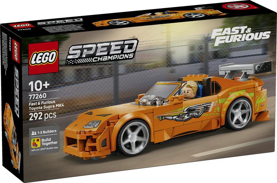 Lego Speed Champions The Fast and The Furious Toyota Supra MK4 77260 - Foto 2