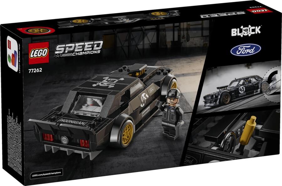 Lego Speed Champions Ken Block's '65 Ford Mustang Hoonicorn V1 77262