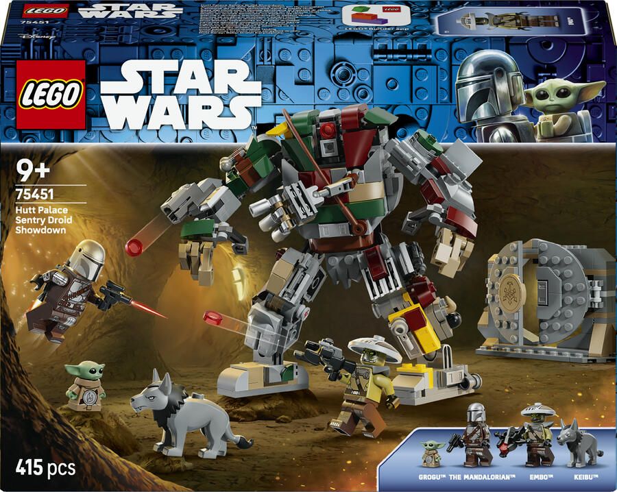 LEGO Star Wars Paleis van de Hutt Sentry Droid Confrontatie Set 75451