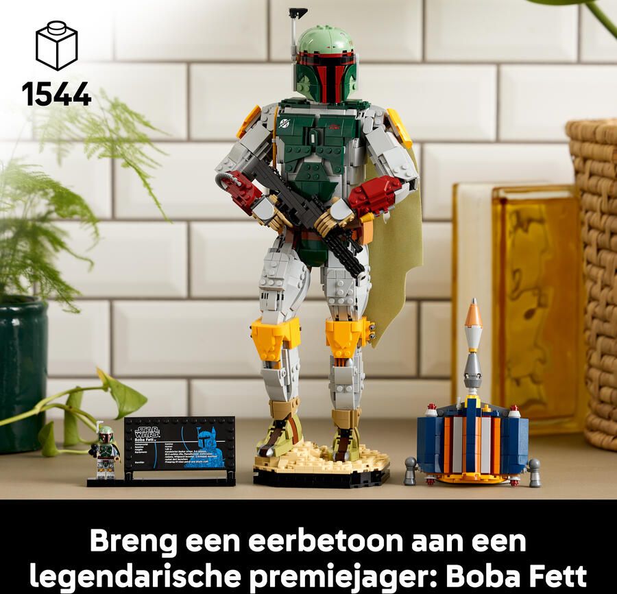 LEGO Star Wars Boba Fett Bouwpakket voor Volwassenen 75455