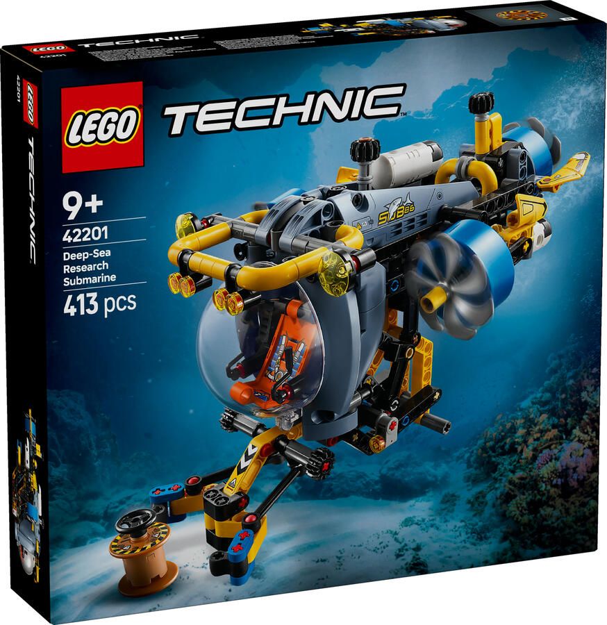 Lego Technic Onderzeeër voor diepzeeonderzoek 42201